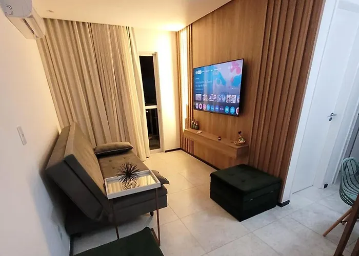 Flat Novo No Centro De Porto!